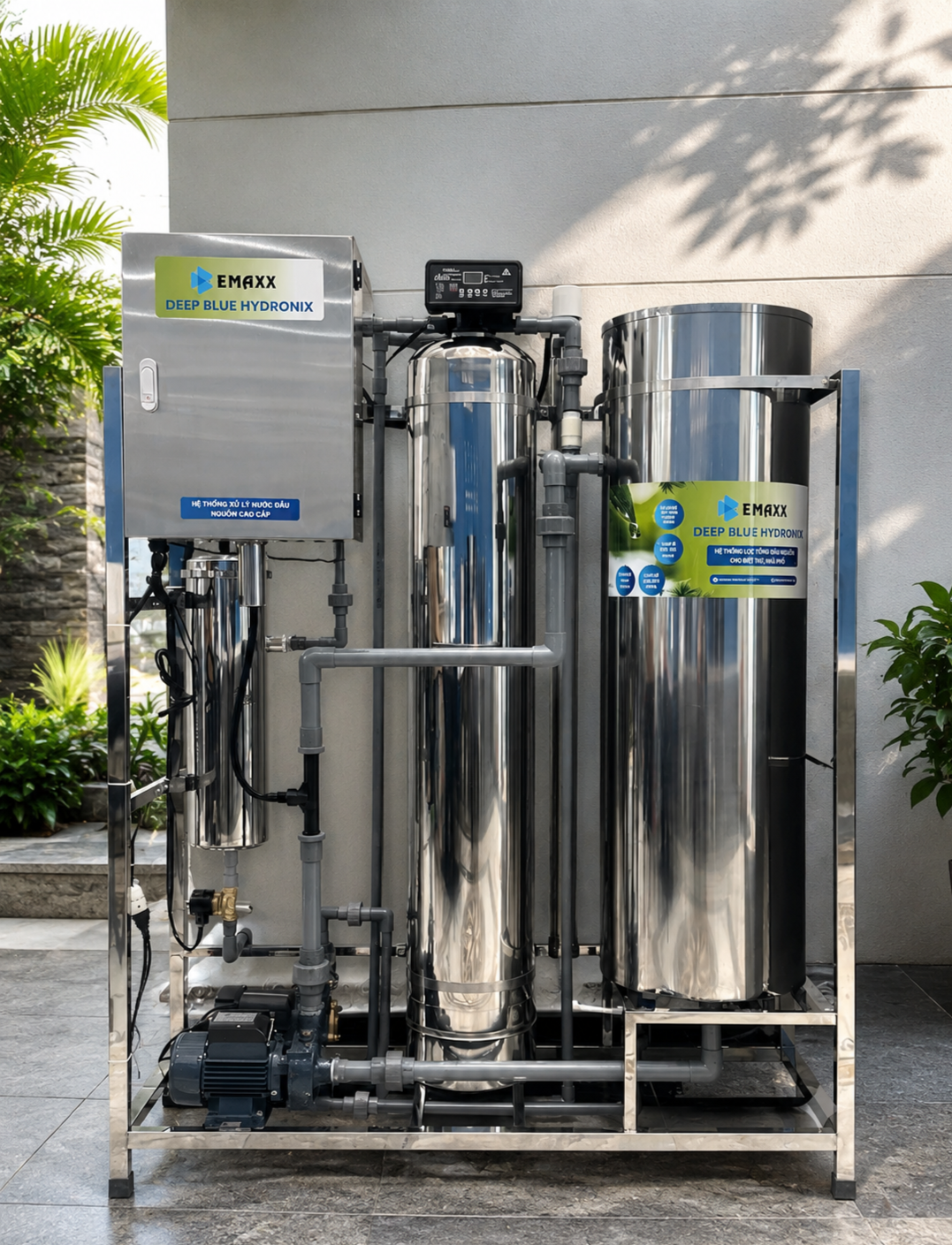 LỌC TỔNG EMAXX – GIẢI PHÁP LỌC NƯỚC TOÀN DIỆN CHO NGUỒN NƯỚC SINH HOẠT
